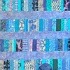 Blue Strip quilt